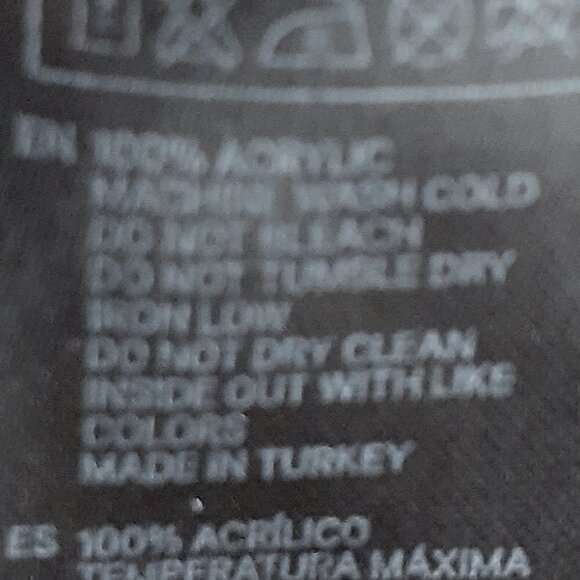 Forever 21 Black/White Button Sweater Cardigan; 3/4 Sleeves; Size M - Picture 4 of 4